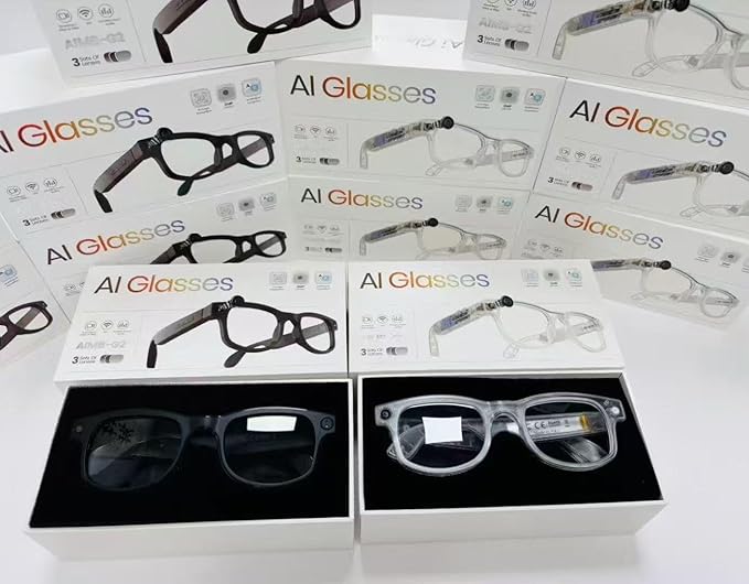 Camera Glasses with Box All Accesries
