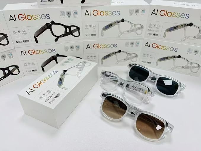 Camera Glasses with Box All Accesries