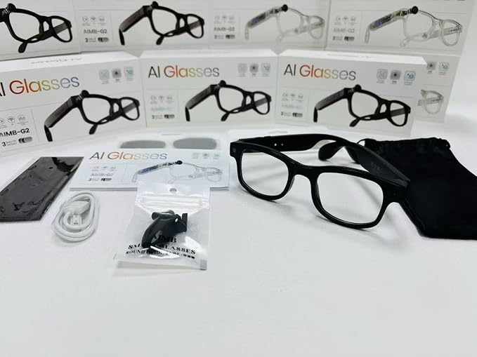 Camera Glasses with Box All Accesries