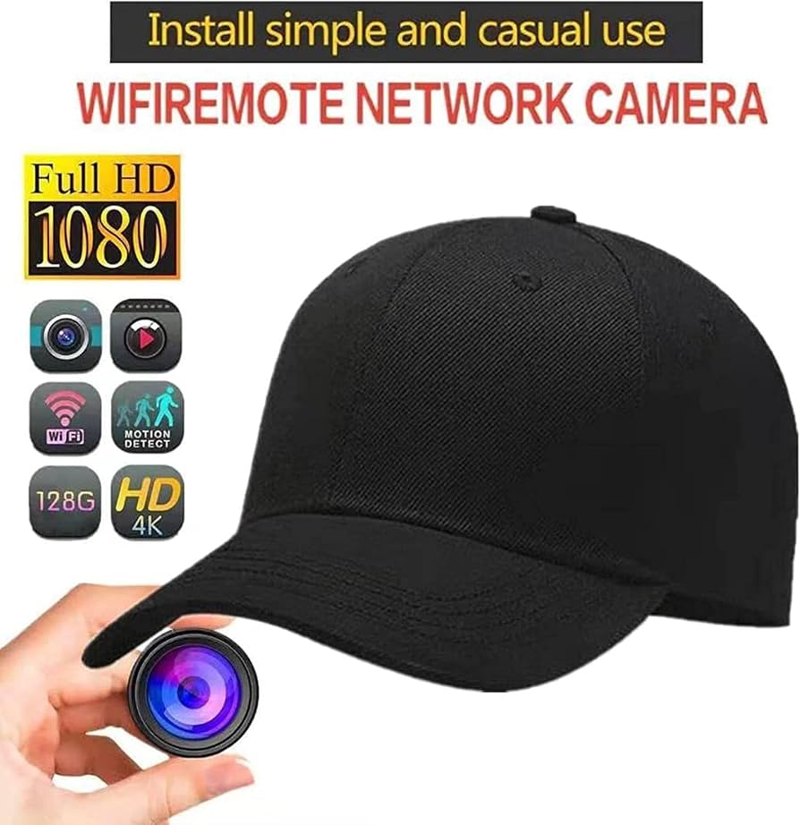 Hidden HD Wifi Camera Cap
